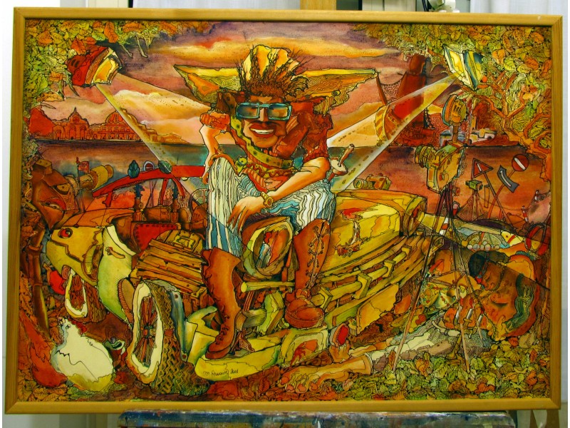 Il Pirata Immagine - Quadro Moderno d'autore 72x52