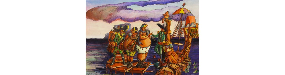 Paintings "Pirate Series" Paintings "Pirate Series"
